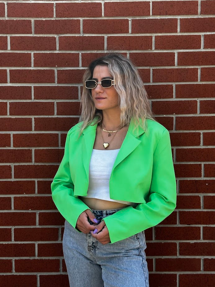 Crop Blazer
