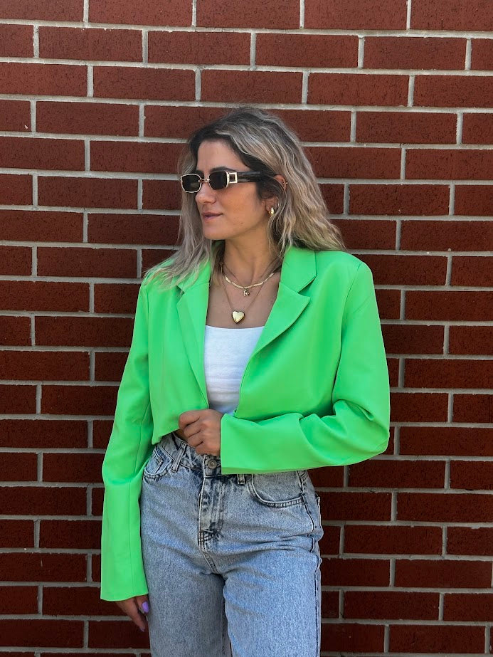 Crop Blazer