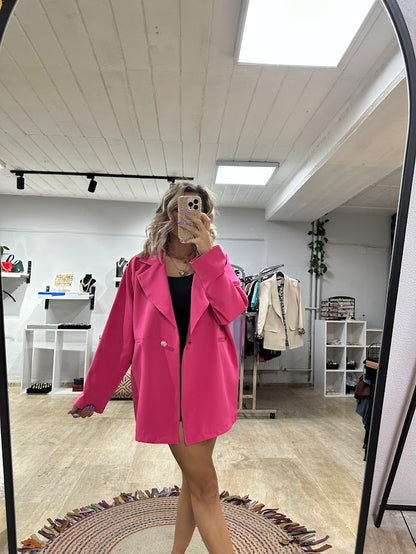 Pembe Blazer