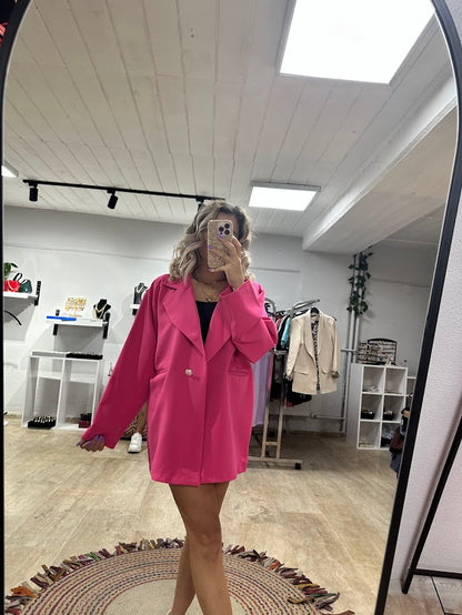 Pembe Blazer