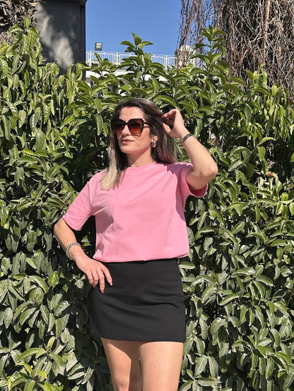 Pembe Basic T-shirt