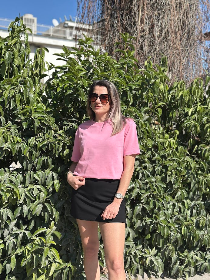 Pembe Basic T-shirt
