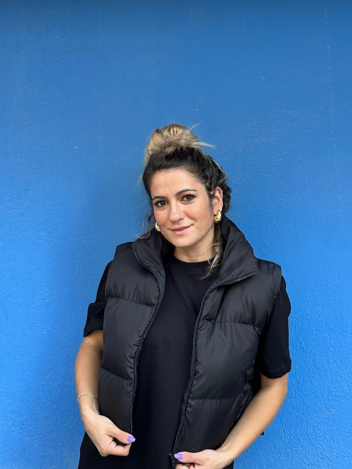 Siyah Şişme Yelek