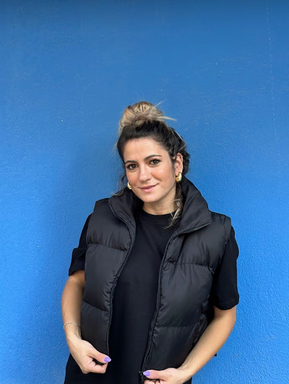 Siyah Şişme Yelek