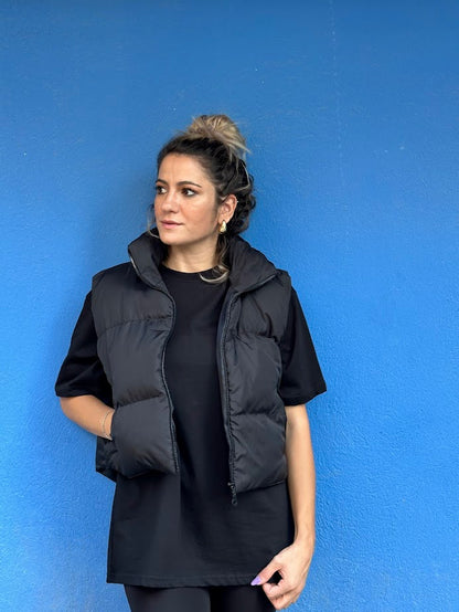 Siyah Şişme Yelek