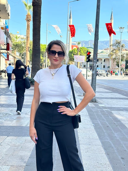 Zara Model Palazzo