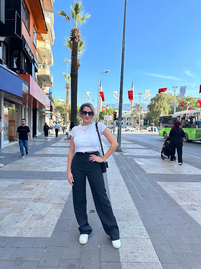 Zara Model Palazzo