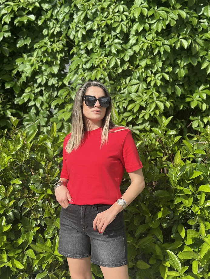 Massimo Marka Kırmızı T-shirt